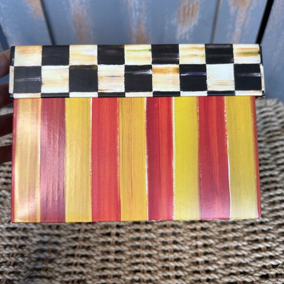 MacKenzi -Childs Storage Gift Boxes Set Of Two - Picture 2 of 16